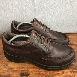 Dansko Wyatt Men's Size 44 / 10.5-11‎ Brown Leather Slip Resistant Comfort Shoes